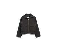 BAUMWOLL-WOLL STRICKJACKE | - grau (M)