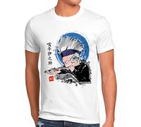CottonCloud Gojo Pride Herren T-Shirt Kaisen Anime Japan Manga, Größe:5XL
