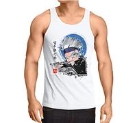 CottonCloud Gojo Pride Herren Tank Top Kaisen Anime Japan Manga, Größe:XXL