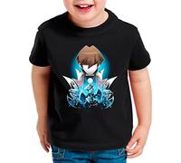 CottonCloud Kaliba Blue T-Shirt für Kinder yu oh Card Anime Manga Cosplay, Größe:140
