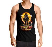 CottonCloud Sailor Venus Herren Tank Top Moon Anime Manga Cosplay Crystal, Größe:L