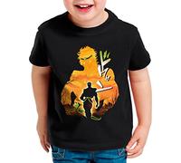 CottonCloud Star Adventure T-Shirt für Kinder Bizarre Anime Japan Manga Jojos, Größe:164