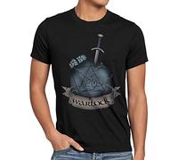 CottonCloud Würfel Warlock Herren T-Shirt Dungeon Tabletop Dragons d20, Größe:XL