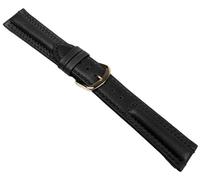 Country Ersatzband Uhrenarmband Kalbsleder schwarz 20673G