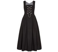 Country Line Damen Damen Dirndl lang schwarz 'Ottilie', schwarz, 48