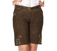 Country-Line Damen Lederhose Bermuda 4892 Gr 36 braun