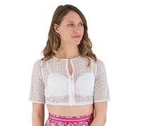 Country Line Dirndlbluse Spitzenbluse 21285 weiß 44