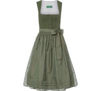Country Line Midi Dirndl Oliv/Helloliv (Größe: 46) 46 grün
