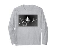 Country Rock Sänger Johnny Cash Live 1987 Langarmshirt