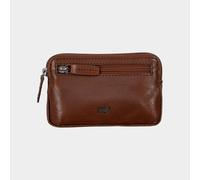 Braun Büffel - COUNTRY Schlüsseletui Schlüsseletui M Zip Palisandro Cognac