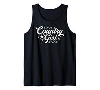 Country Style Girls Tank Top