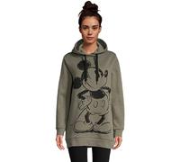 Course Damen Long Hoodie Mickey Mouse Retro