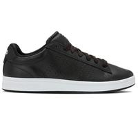 Sneaker K-SWISS "COURT BASE II", Herren, Gr. 41, schwarz-weiß (schwarz, weiß), Leder, Schuhe Sneaker (78072534-41) schwarz, weiß