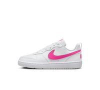 Nike Court Borough Low Recraft Sneaker Kinder 005 - lt iron ore/vapor green-white-photo blue 40 für Kinder, weiß, Größe 38 EU / 5,5 Kids UK