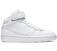 Nike Unisex-Kinder Sneaker Court Borough Mid 2 (GS) Weiß Größe 39
