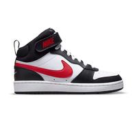 Nike Kinder Sneaker Court Borough Mid 2 BG DO5889-161 38 White/Uni Red/Black