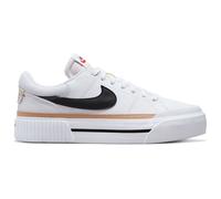 Nike Damen Sneaker Court Legacy Lift DM7590-100 42 White/Black-Hemp-Team Orange