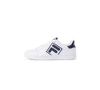 FILA Herren COURTBAY Logo Sneaker, White Navy, 41 EU