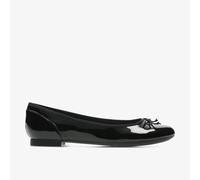 Clarks Couture Bloom, Damen Ballerinas, Schwarz (Black Patent), 41 EU