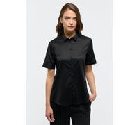 ETERNA Female Cover Shirt Bluse unifarben Regular FIT 48_D_1/2, 1/2, schwarz
