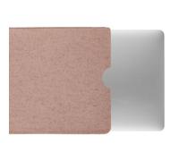 CoverKingz Filz Hülle für Apple MacBook Air 13.6 Zoll (M2) - Notebook Tasche handgefertigt aus Wollfilz - hochwertige Laptophülle aus 100% Schurwolle - Moderne Handmade Filzhülle Case Rosa