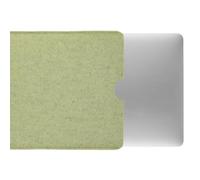 CoverKingz Filz Hülle für MacBook Air 15" / Pro 15" - Notebook Tasche handgefertigt aus Wollfilz - hochwertige Laptophülle aus 100% Schurwolle - Moderne Handmade Filzhülle Case Grün
