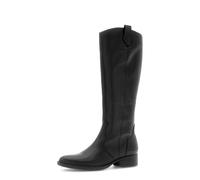 Cowboy Boots GABOR "Cowboy Boots Glattleder", Damen, Gr. 38,5, schwarz, Schuhe (82219549-38,5) schwarz