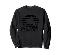 Cowboy Country Rodeo Texas Vintage Bull Sweatshirt