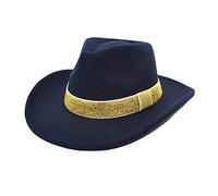 Cowboyhut Strohhut Damen Herren Sonnenhut Männer und Frauen Großhandel Wolle Fedora Hüte für Frauen Design Hut mit Krempe und Größenversteller Hut Sommer Strandhut Westernhut Panama Hut