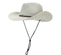 Cowboyhut Unisex Strohhut Westernhut Cowgirlhut Stroh Panamahüte Sommerhut Sonnenhut Piratenhut Strandhut Fischerhut für Damen Herren Erwachsener