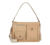 Cowboysbag Houston Schultertasche Leder 32 cm beige