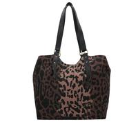 Cowboysbag Leopard chic Harrison Shopper Tasche 55 cm schwarz
