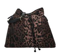 Cowboysbag Leopard chic Woodside Shopper Tasche 50 cm schwarz
