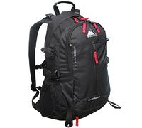 Cox Swain Air Flow Rucksack Navajo Schule & Uni Daypack mit Laptopfach sowie Trecking Rucksack, Colour: Black/Black