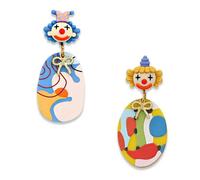 COYUN 2 Pcs Pins For Bags, Enamel Anstecker Pin Lustig Metall Lustige Anstecker Anstecknadel Personalisierte Pins für Kleidung Taschen Rucksäcke, Zubehör, Brosche mit Zirkusclown-Motiv