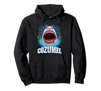 Cozumel Mexiko Urlaub Great White Shark Beach Cruise Trip Pullover Hoodie