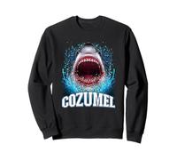 Cozumel Mexiko Urlaub Great White Shark Beach Cruise Trip Sweatshirt