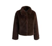 COZY COLLARED JACKET WITH CLEAN FRO 38