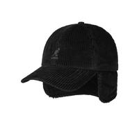 Cozy Cord Earflap Cap - schwarz / S/M (54-57 cm)