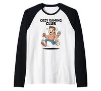 Cozy Gaming Club Retro Handheld Konsole Gamer Raglan