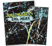 cozy racoon Reisepasshülle für Erwachsene und Kinder | Hochwertige Hülle für den Reisepass ab 03/2017 | Schutzhülle im Design Graffiti (mit Name/mit Personalisierung)