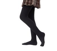 CozyWow Mädchen Thermo Strumpfhose Winter Schwarz 6-8 Jahre