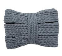 CQAHDSEVF Schuhband, 1 Paar flache Schnürsenkel, 2 cm breit, mehrfarbig, mehrere Größen, Ersatz for Schuhe(Dark Gray,100)