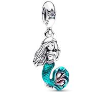 CQWVB Charm Anhänger Damen 925 Sterling Silber für Armband Charms Beads passend für Pandora Armband und Halskette, Kompatibel mit Europäischen Armbänder für Frauen Mädchen