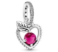 CQWVB Charm Anhänger Damen 925 Sterling Silber für Armband Charms Beads passend für Pandora Armband und Halskette, Kompatibel mit Europäischen Armbänder für Frauen Mädchen