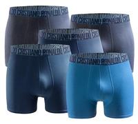 CR7-5er Pack Boxershorts Trunk Herren - by Cristiano Ronaldo - Blue-Mix - Gr. L