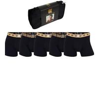 CR7 Herren Reisetasche aus Bio-Baumwolle, 5 Stück Badehose, Schwarz, XXL