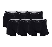 CR7 Herren Boxershorts, 6er Pack - Bambus-Viskose,Trunks, Cotton Stretch, Logobund Schwarz M