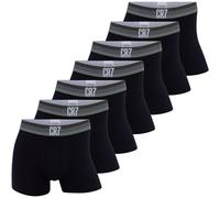 Cristiano Ronaldo CR7 Cr7 Boxershorts, 7er Pack Trunks, Cotton Stretch, Logobund für Herren - S