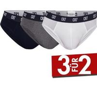 CR7 Cristiano Ronaldo 3P Basic Brief Schwarz/Grau Baumwolle XX-Large Herren